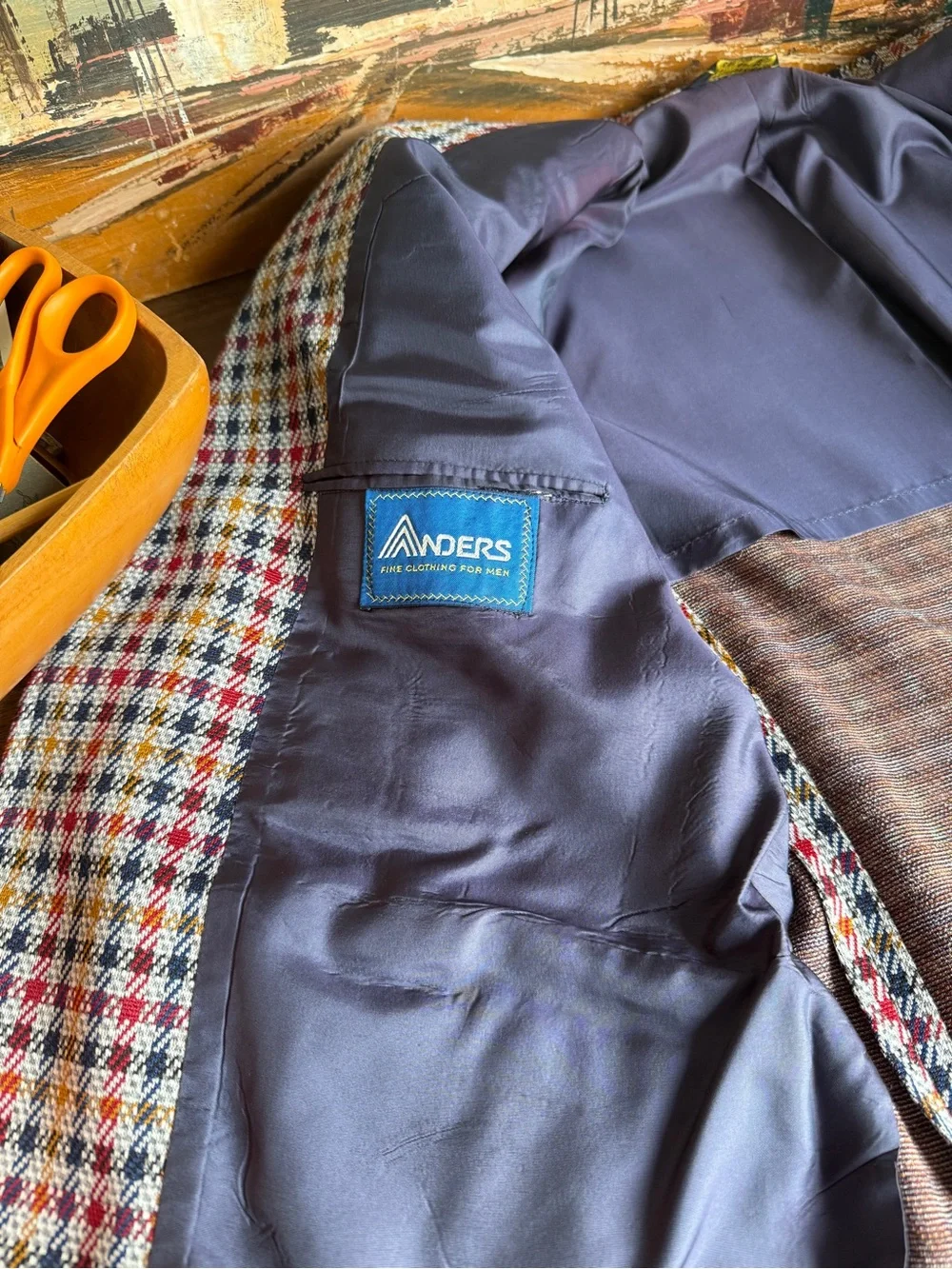 VTG Men's Sport Coat | Early 1970s | Anders Fine Clothing for Men | 40R
